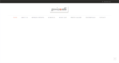 Desktop Screenshot of gosiaandali.com